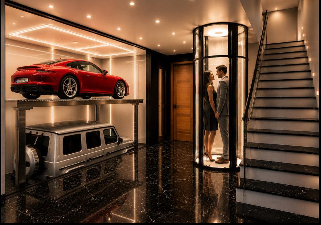 Gaudí Villas First Floor Foyer Entryway Rendering